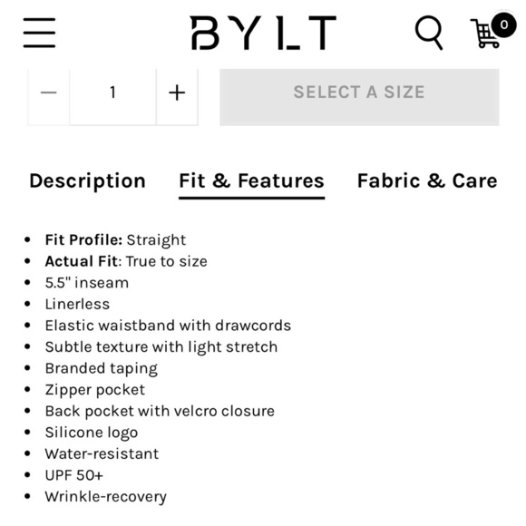 Bylt Custom Basics Men's Blue Tie-Dye Swim Shorts - Picture 8 of 8